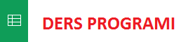TEVCTCL DERS PROGRAMI